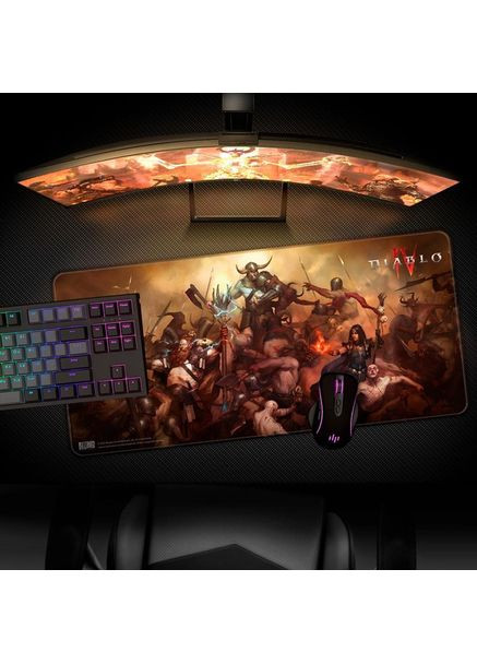 Коврик для мыши DIABLO IV Heroes mousepad, (Диабло) (MED002518) Blizzard (360412768)