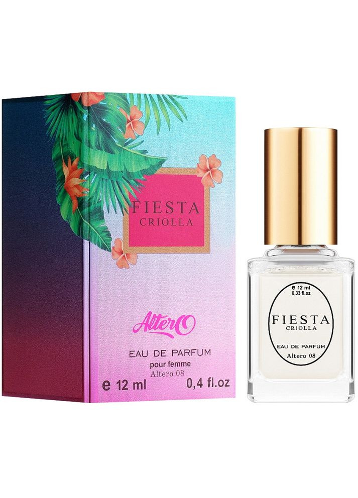 Парфюмерная вода №08 Fiesta Criolla 12 мл (4820107032553) Altero (349754966)