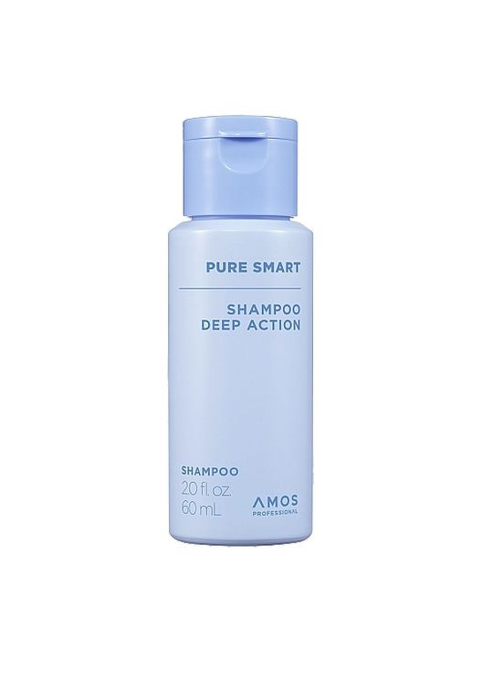Шампунь для волосся проти лупи інтенсивної дії Pure Smart Shampoo Deep Action 60ml (1498673-39162696) Amos Professional (369131760)