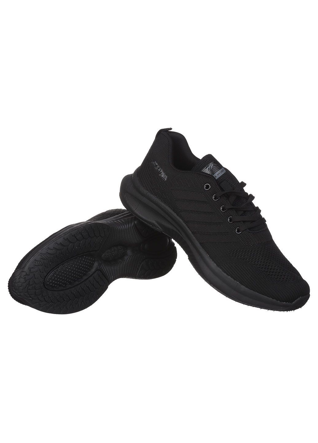 Чорні Осінні чоловічі кросівки з текстилю спортивні Sayota