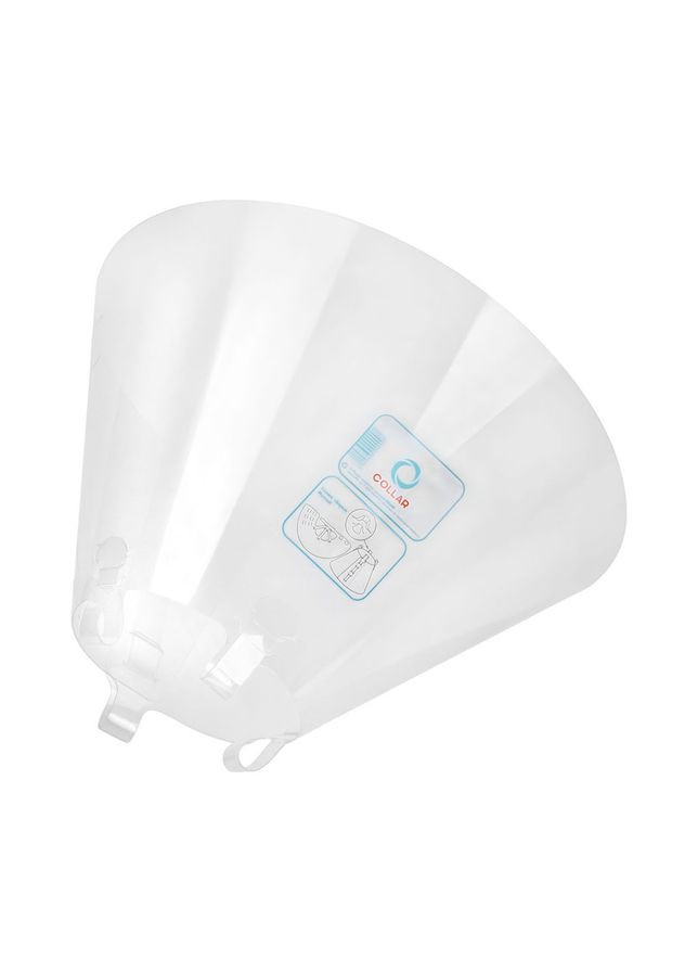 Ветеринарний комір пластиковий для собак і кішок, розмір L-XL (А:47-57см, В:30см) Collar (331859447)