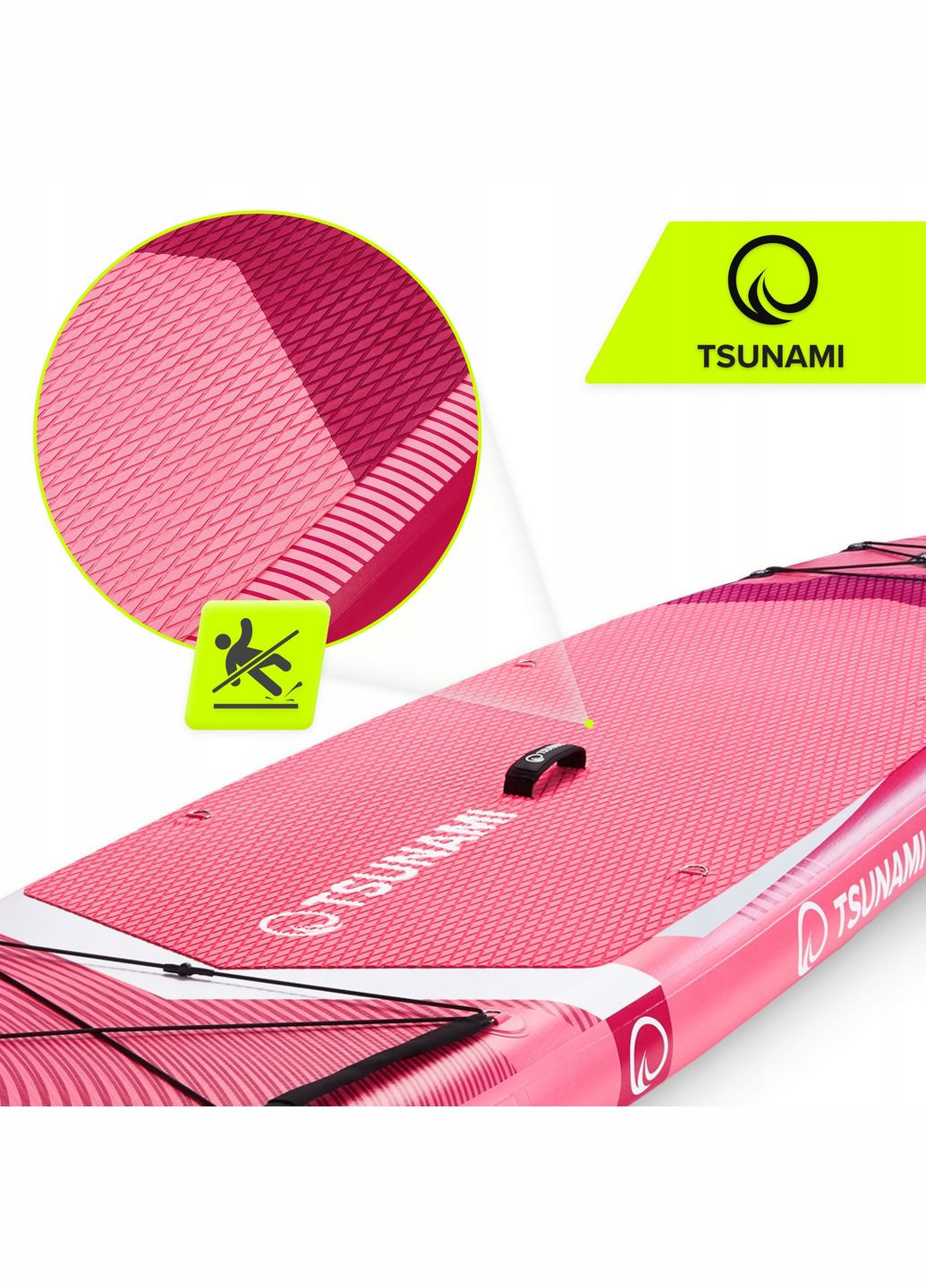 Надувная SUP доска PRO 350 см с веслом T10 () TSUNAMI P-5905973405591 (332998600)