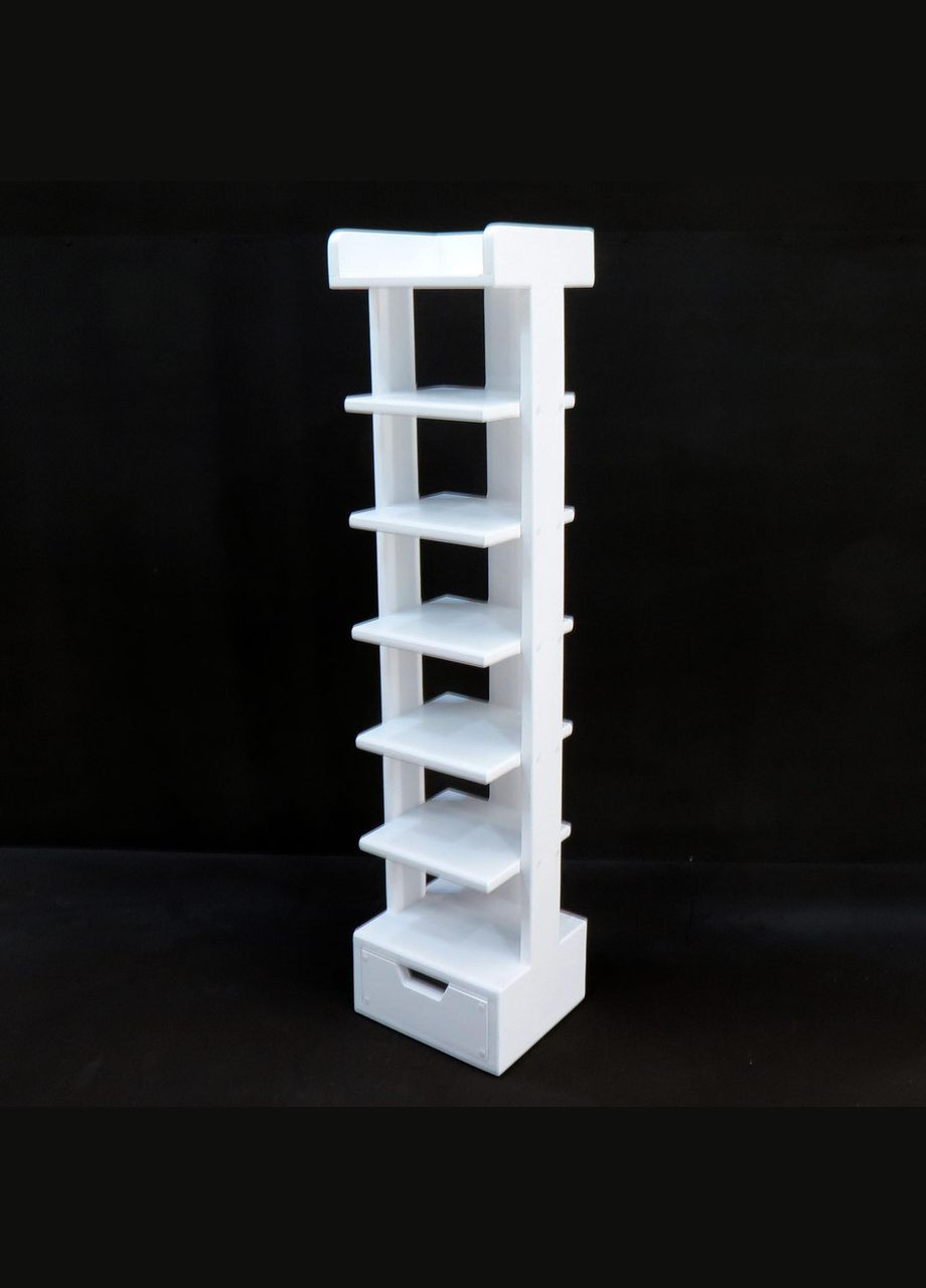 Полиця для взуття з дерева Бувре 7 зефір (ПДО-701920) No Brand (327865285)