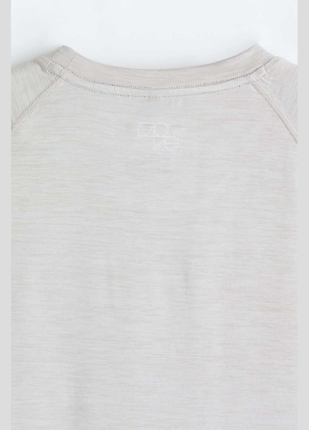 Светло-серая спортивная футболка H&M