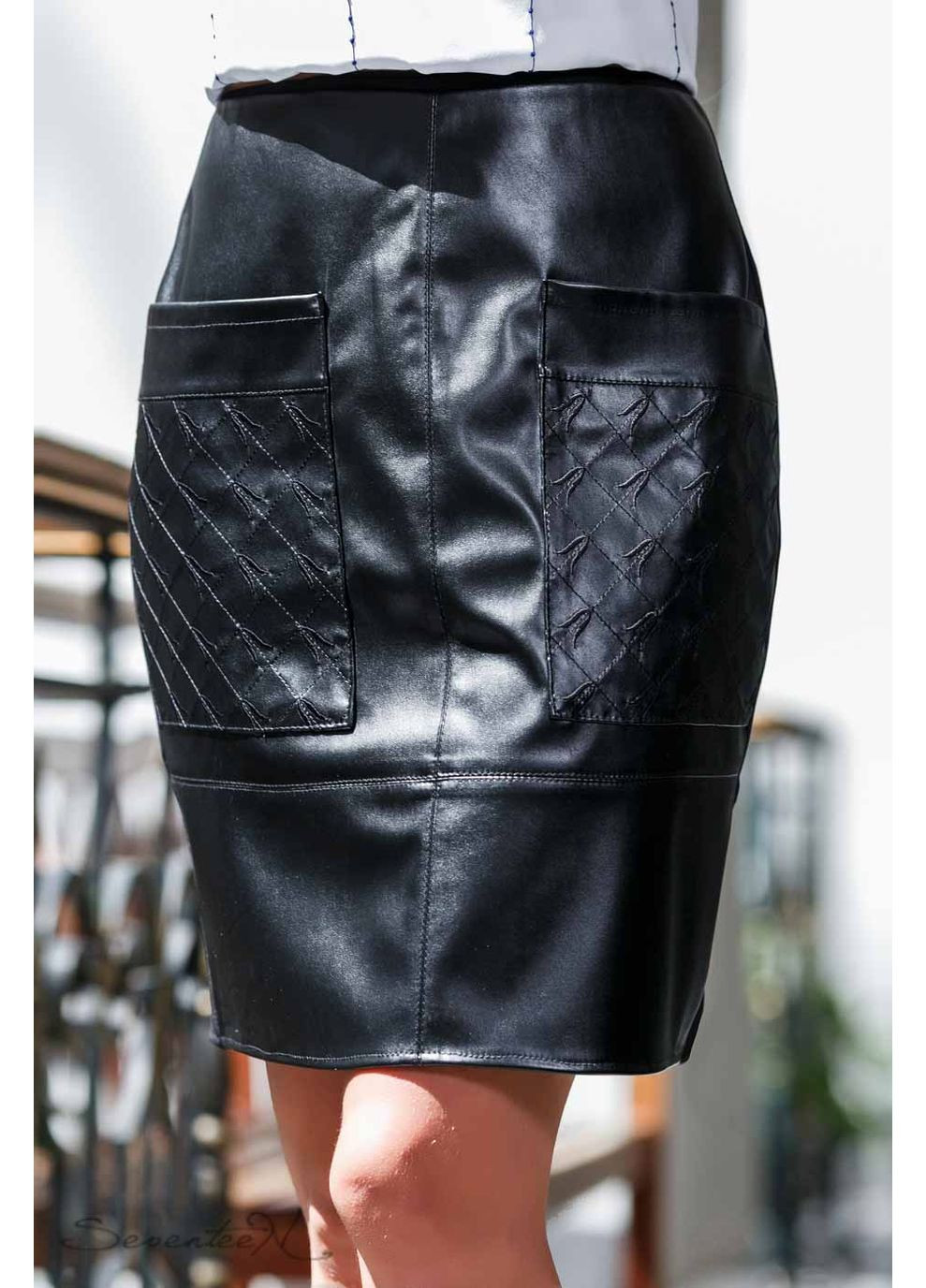 Черная юбка 840.2307 Seventeen