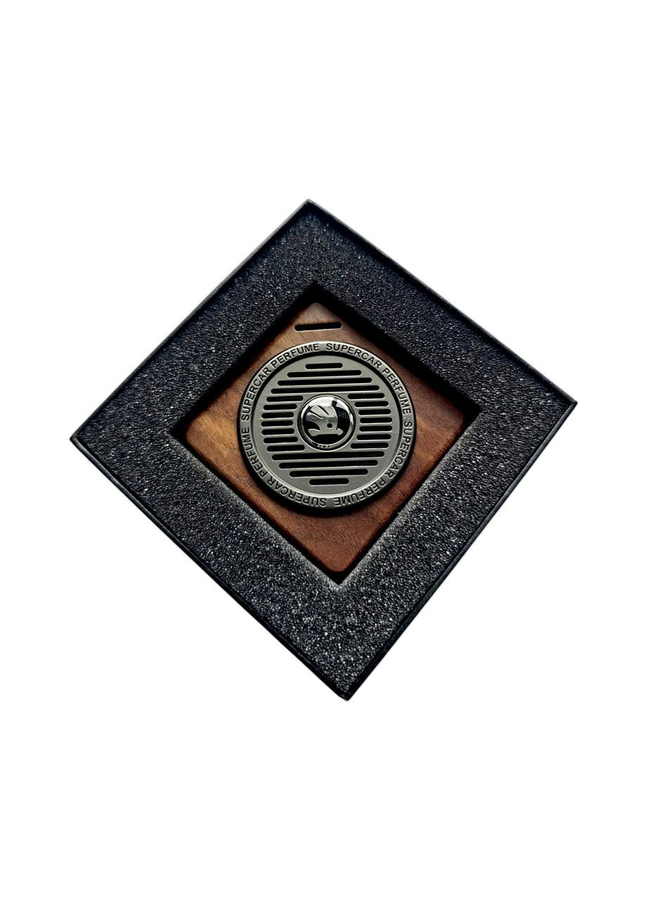 Подвесной ароматизатор на зеркало с логотипом Skoda (332804308)