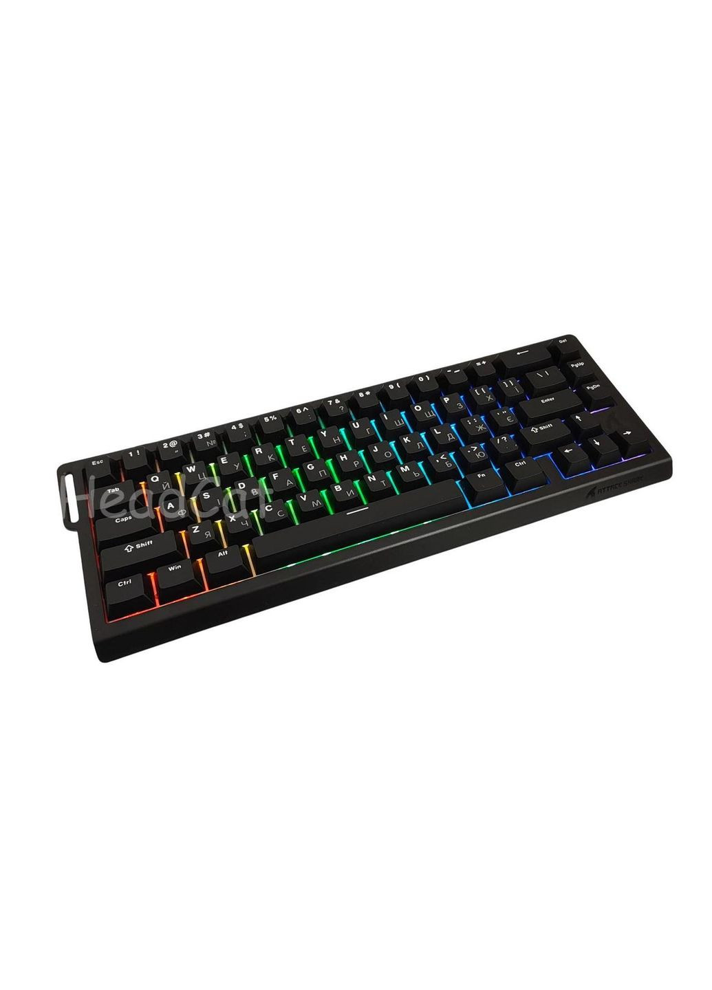 Игровая Клавиатура X68 HE Black Магнитные свитчи. Проволочное 8000Hz/s. RGB Подсветка, 68 keys, Switch 0.1mm. Rapid ATTACK SHARK (370202765)