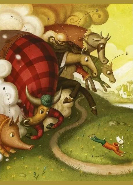 Книга Большая иллюстрированная книга сказок. Том 1 ( ) А-БА-БА-ГА-ЛА-МА-ГА (338865610)