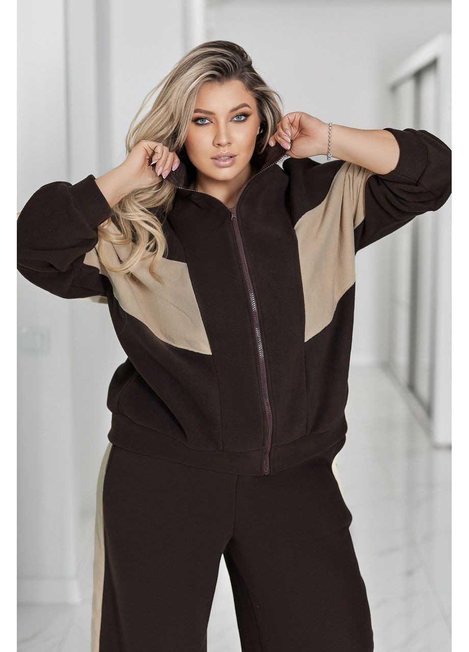 Спортивный флисовый костюм Fashion Girl (370661666)