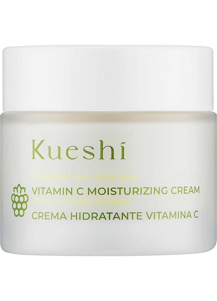 Зволожуючий крем із вітаміном С для жирної шкіри Vitamin C Moisturizing Cream 50ml (1448788-31336949) Kueshi (368612327)