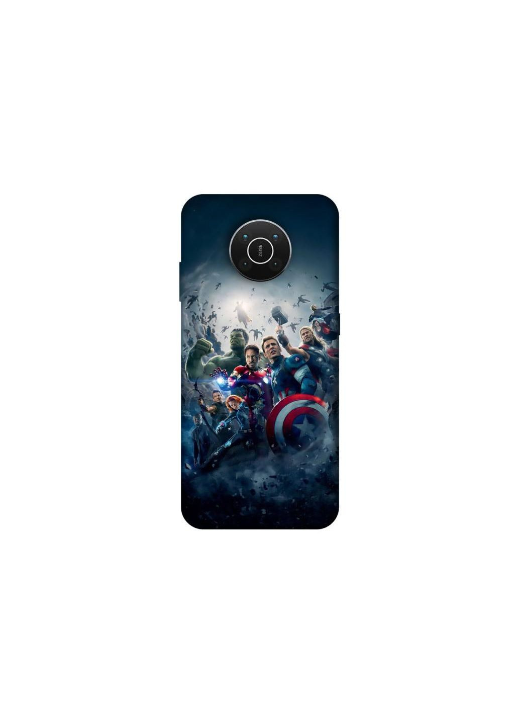 Чохол на Nokia X10 / X20 Marvel heroes Frontalka (353691591)