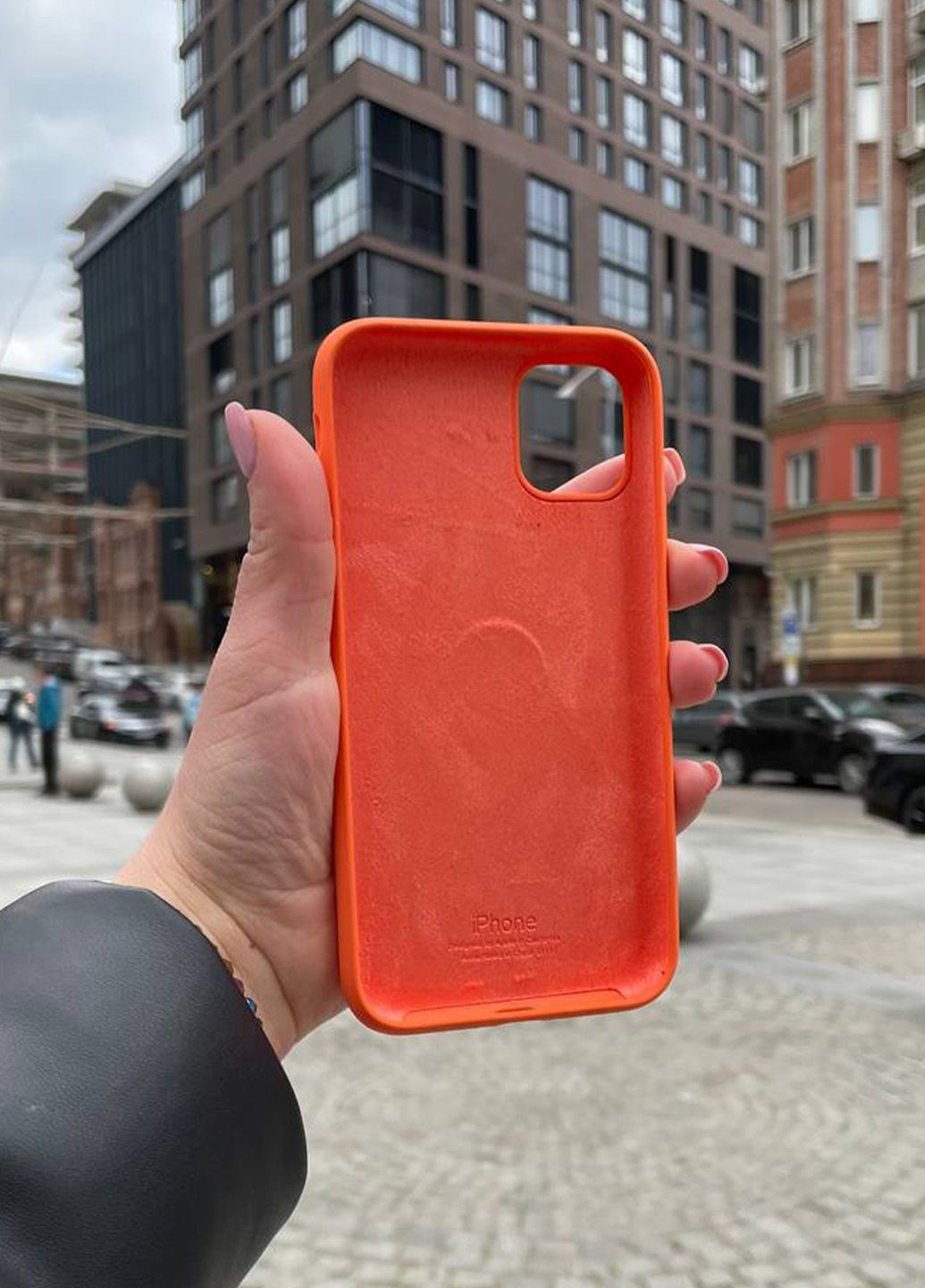 Чохол для iPhone 11 Pro оранжевий Kumquat Silicone Case силікон кейс No Brand (289754163)