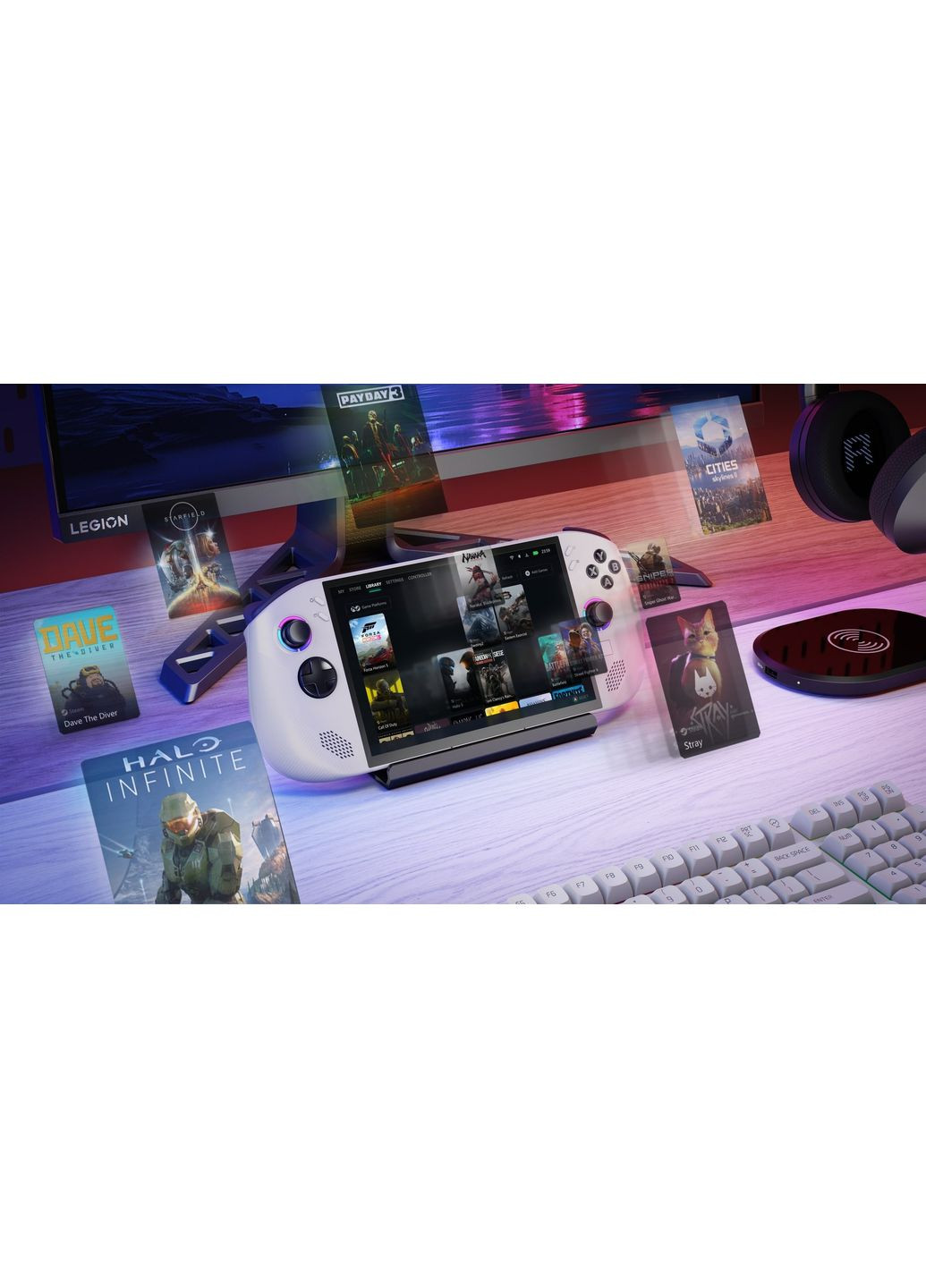 Ігрова консоль Legion Go S 8ARP1, 16GB, F512MB Lenovo (360397607)