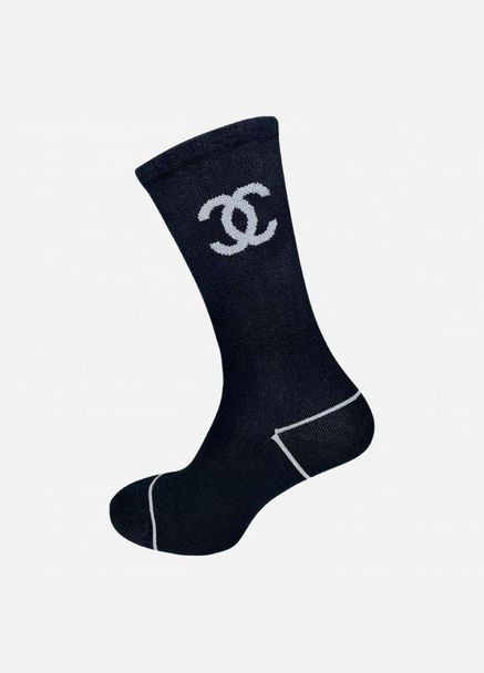 Набір жіночих шкарпеток високих бавовняних Лана Chanel 10 пар Асорті No Brand (278369133)