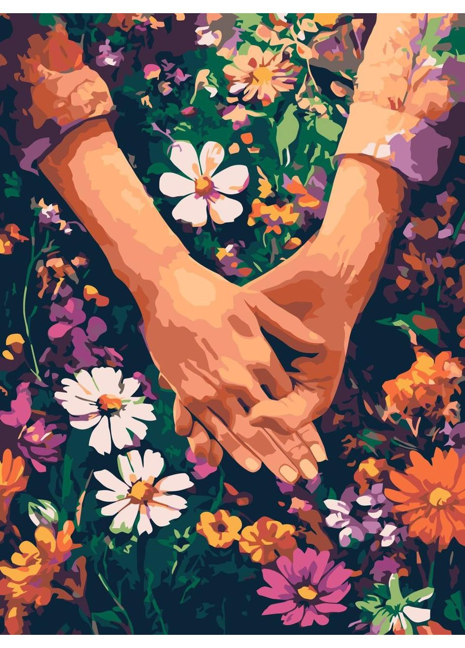 Творчий набір "Тримай мене міцно", 30х40 см (KHO8618) Ідейка (368029453)