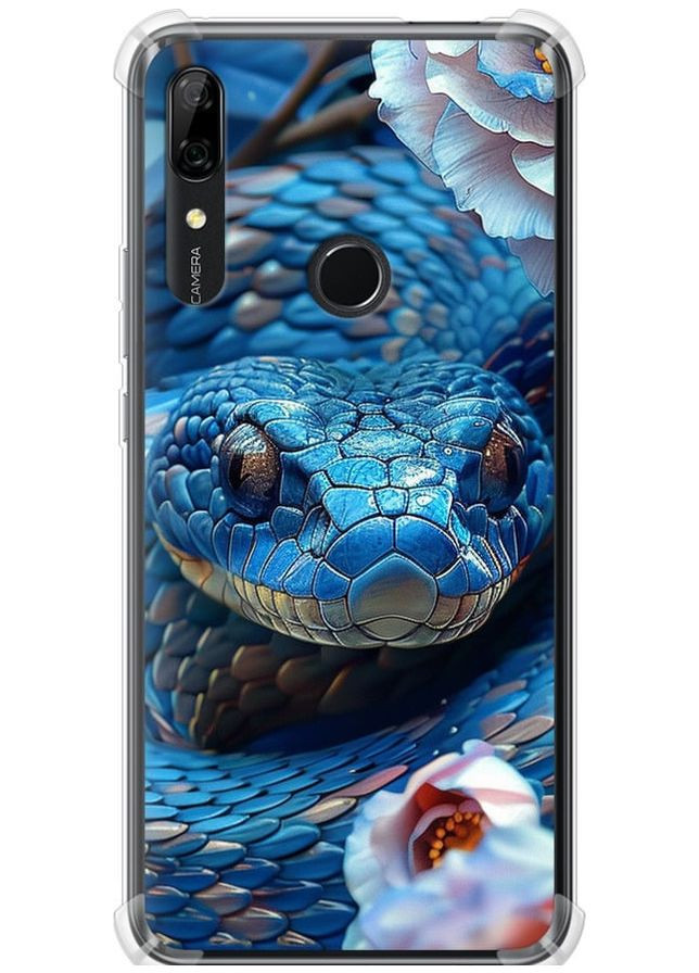 Силикон с усиленными углами чехол 'Blue Snake' для Endorphone huawei p smart z (287272038)
