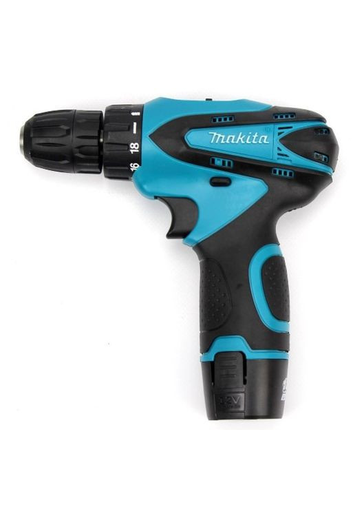 Акумуляторний шуруповерт 12V 2A/h Li-Ion з великим набором інструментів (1756374604) Makita DF330DWE (330579048)