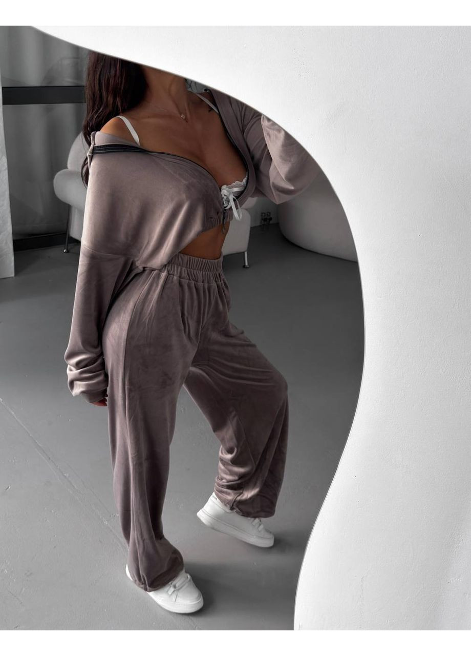 Женский велюровый костюм Україна (358934565)