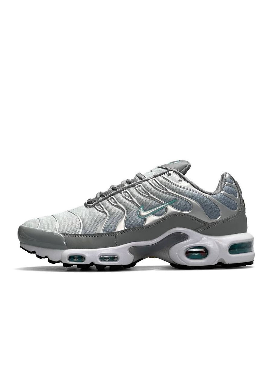 Сірі Осінні кросівки чоловічі, вьетнам Nike Air Max Plus Silver Sky