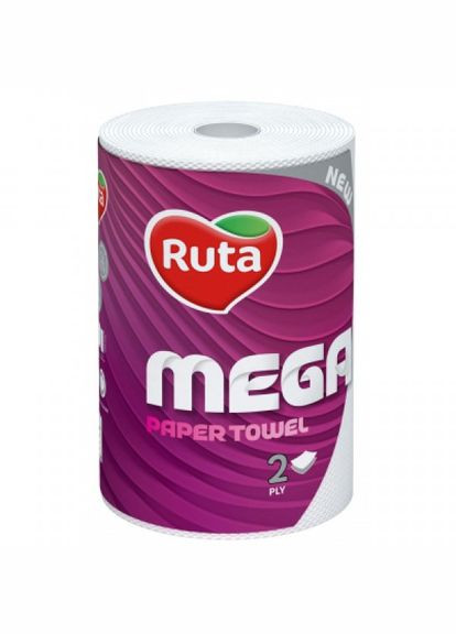 Паперовий рушник Ruta mega 2 слоя 1 шт. (268146594)