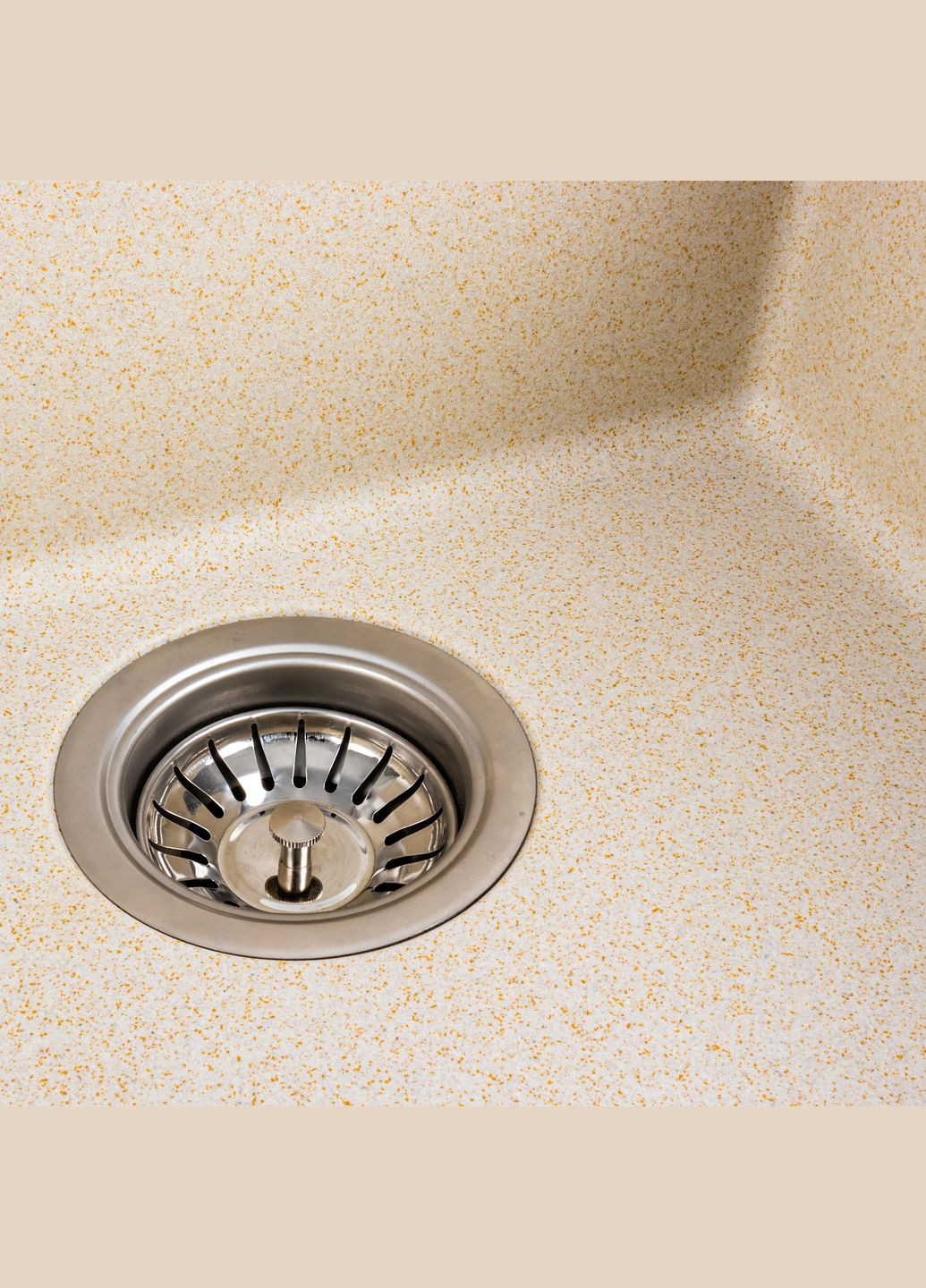 Гранітна мийка для кухні 4040 RUBA матовий пісок Platinum (269793674)