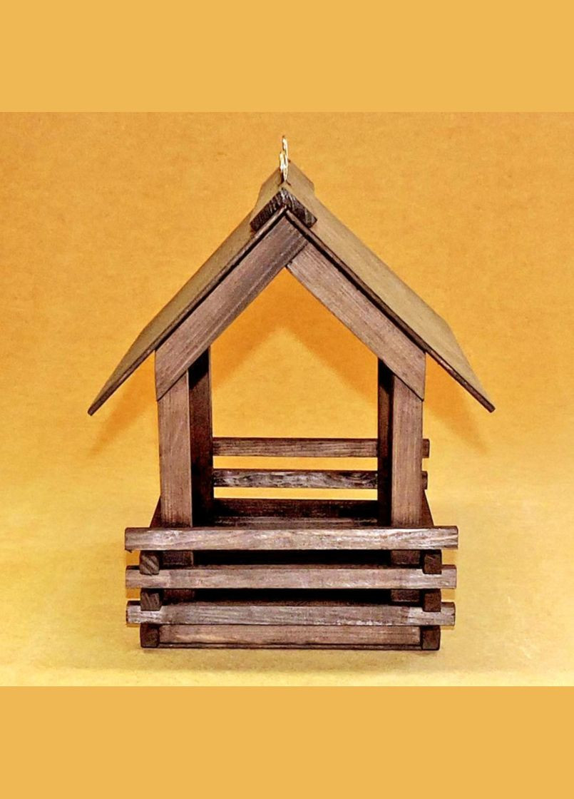 Годівниця садова для птахів Лазорівка капучино (КРМ-000909) No Brand (328605210)