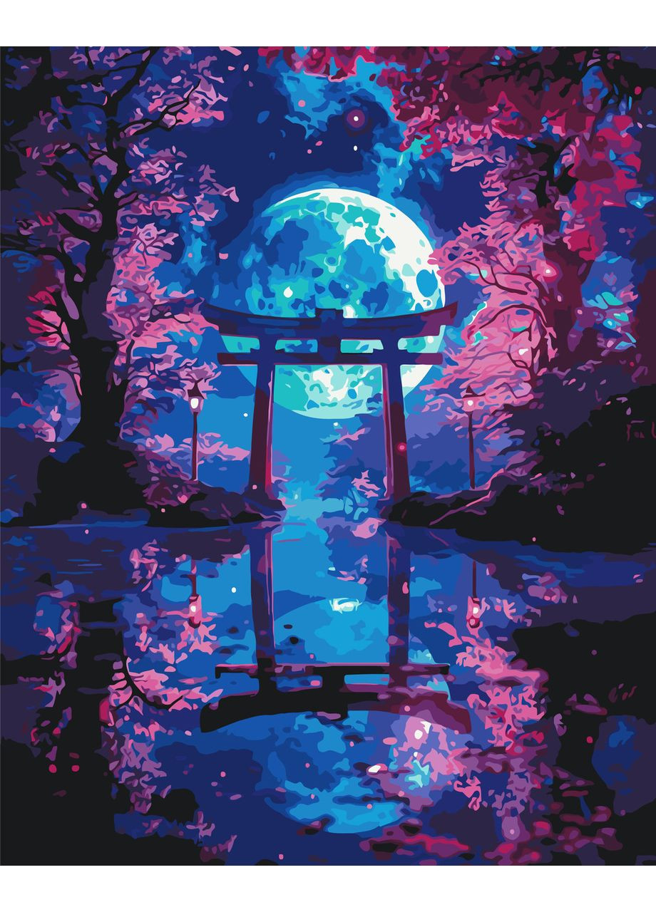 Картина за номерами Пейзаж. Японська культура 40*50 см Оригамі LW 3463 Origami (351586962)