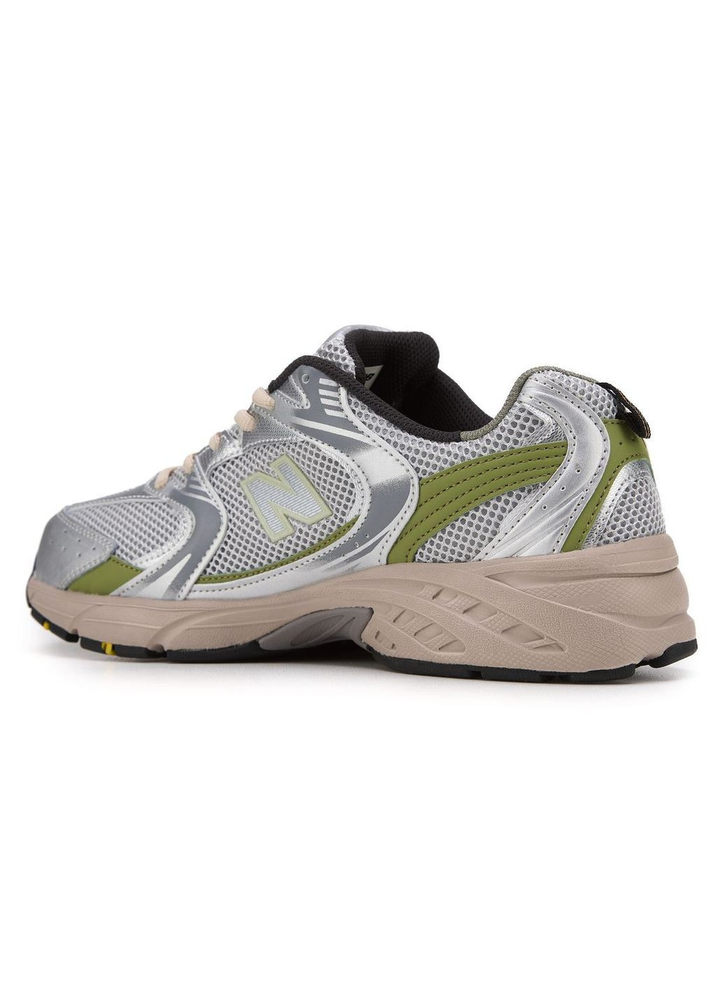 Срібні всесезонні кросівки No Brand