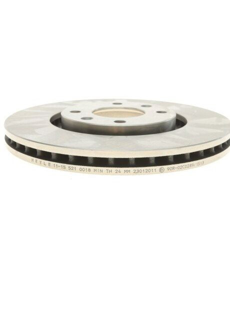 Диск тормозной (передний) Citroen Berlingo 08- (283x26) 11-15 521 0018 RU63 Meyle (345756011)