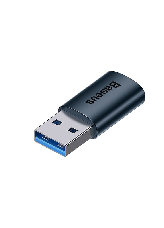 Адаптер Adaptor USB 3.1 to Type-C Blue (ZJJQ000103) Baseus Ingenuity Series Mini OTG (361347129)