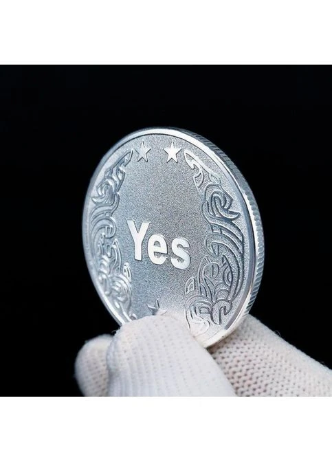 Сувенірна монета прийняття рішень YES/NO 3802 (срібна) Karnaval (391110902)