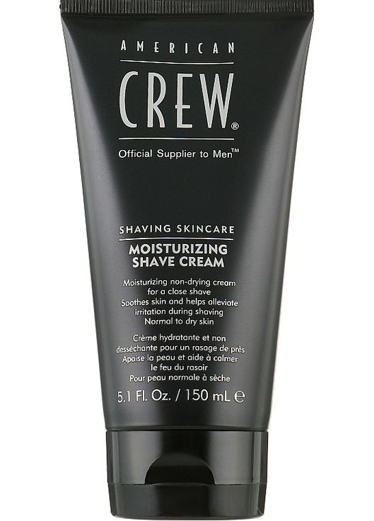 Зволожувальний крем для гоління Shaving Skincare Moisturing Shave Cream 150ml (313081-35888) American Crew (368612774)