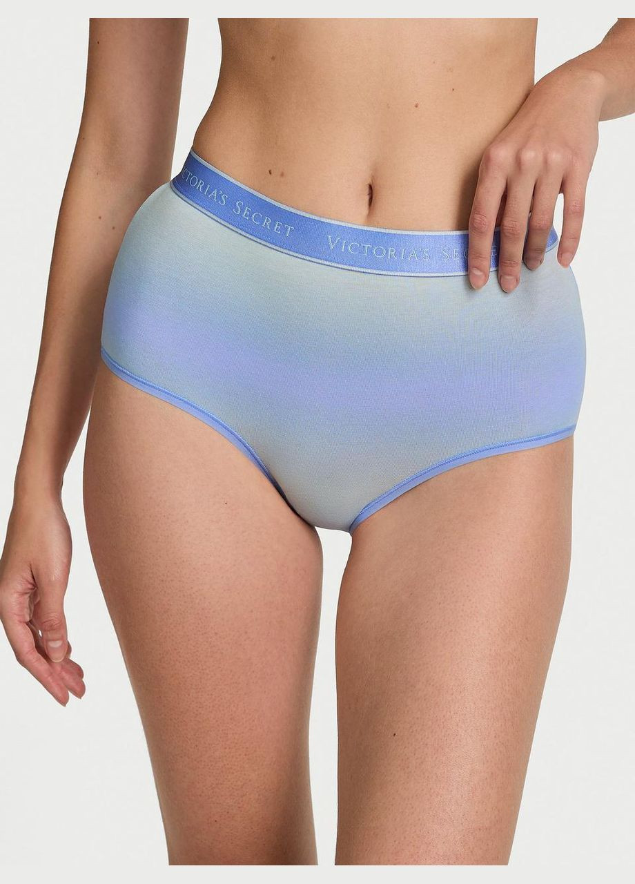 Трусики женские Cotton Modern Brief XS голубые Victoria's Secret (344445232)