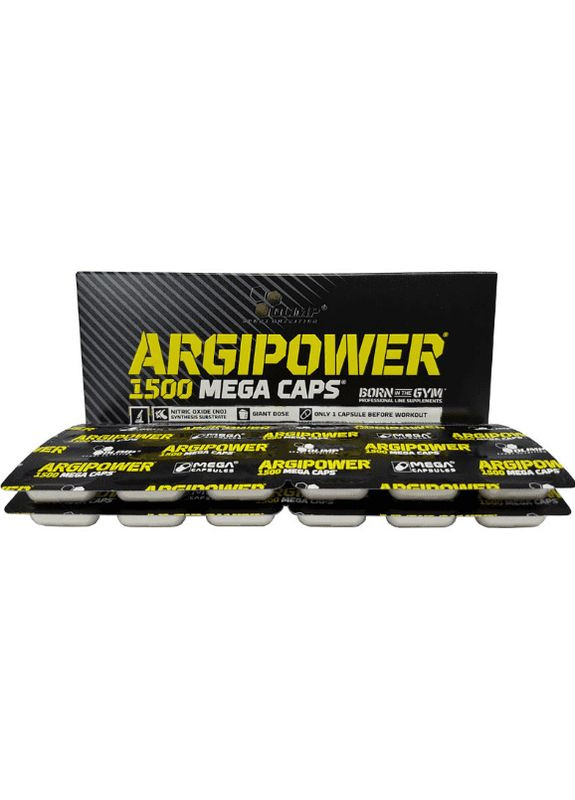 Амінокислота аргінін Argi Power 1500 30 капс Olimp (351863221)
