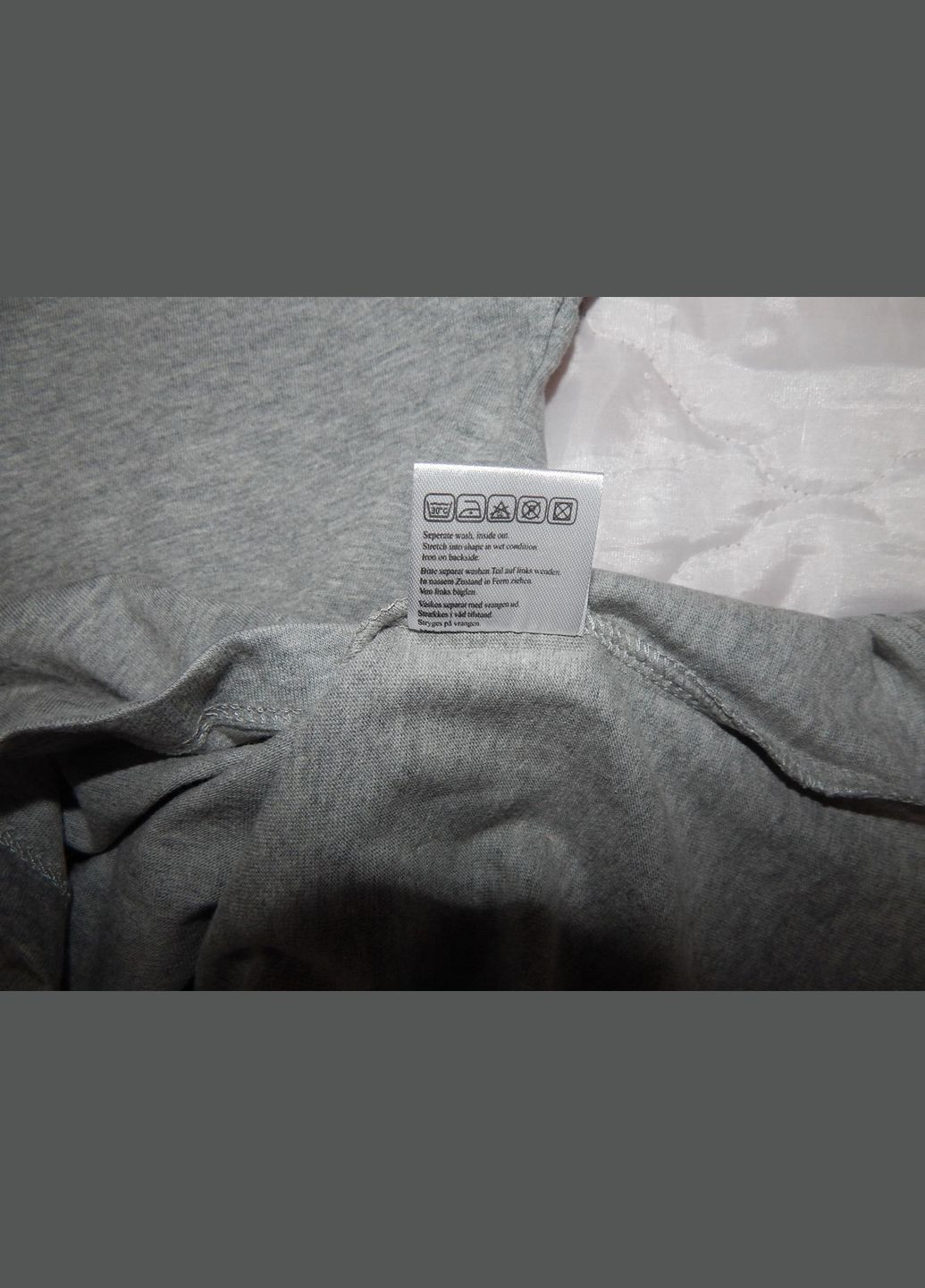 Серая мужская футболка vintage polo club р52 084мфс (только в указанном размере, только 2 шт.) No Brand