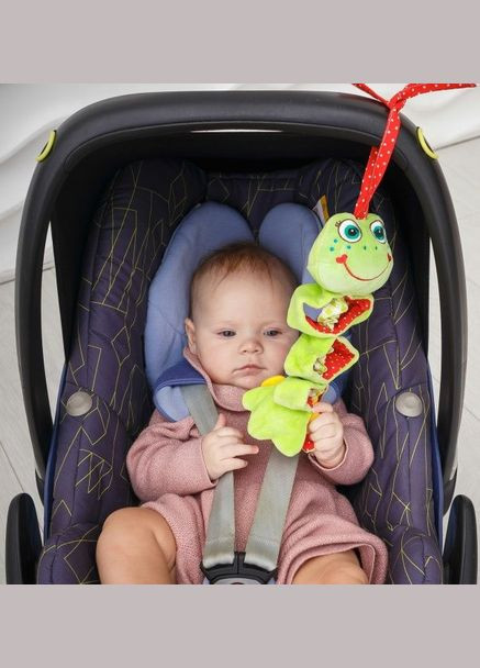 Игрушка мягконабивная "Лягушка" МС 11030502 Вибро-подвеска на коляску Macik (301789089)