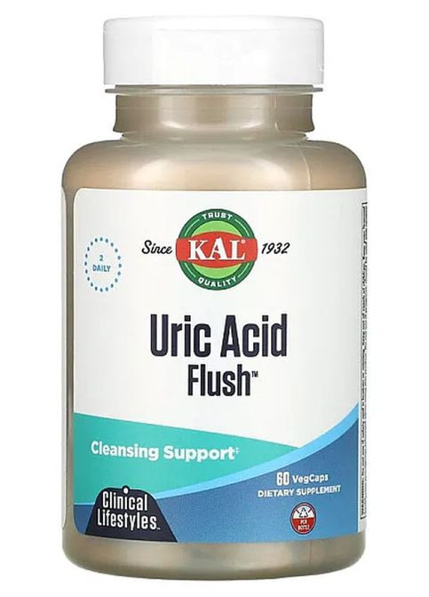 Uric Acid Flush 60 Veg Caps KAL (318562163)
