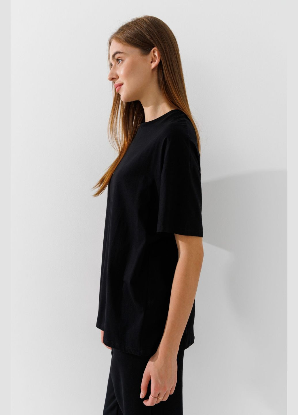 Футболка женская OnMe-01 baza Черный (2000989479918А) shop (2000989479918) On me - (335206036)