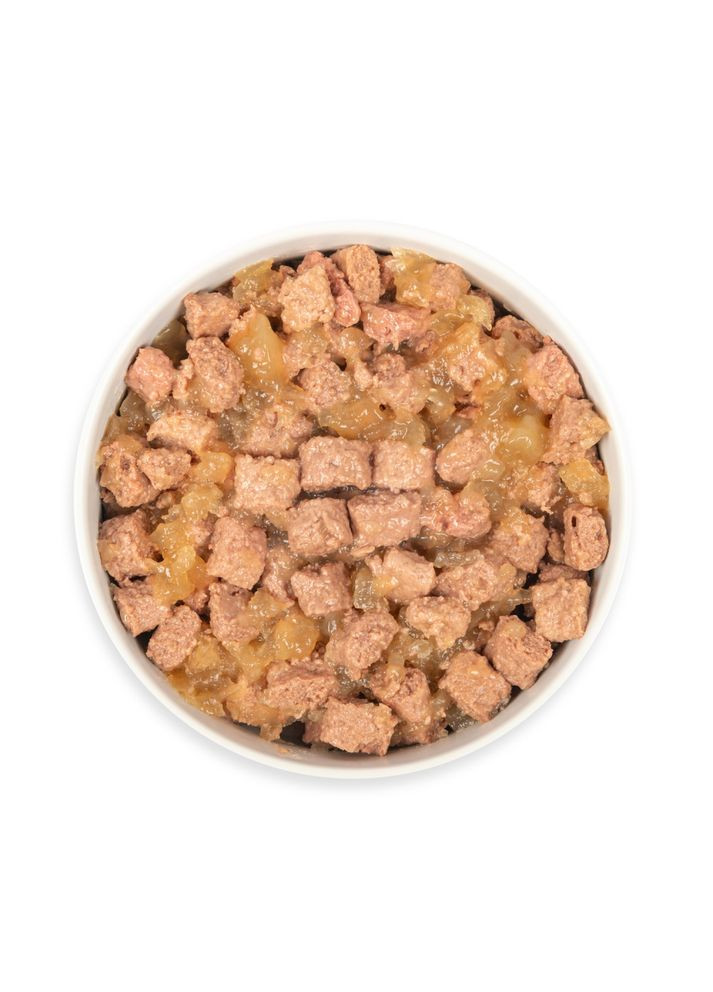 Вологий корм для собак шматочки в желе з яловичиною 415г Pet Chef (355256467)