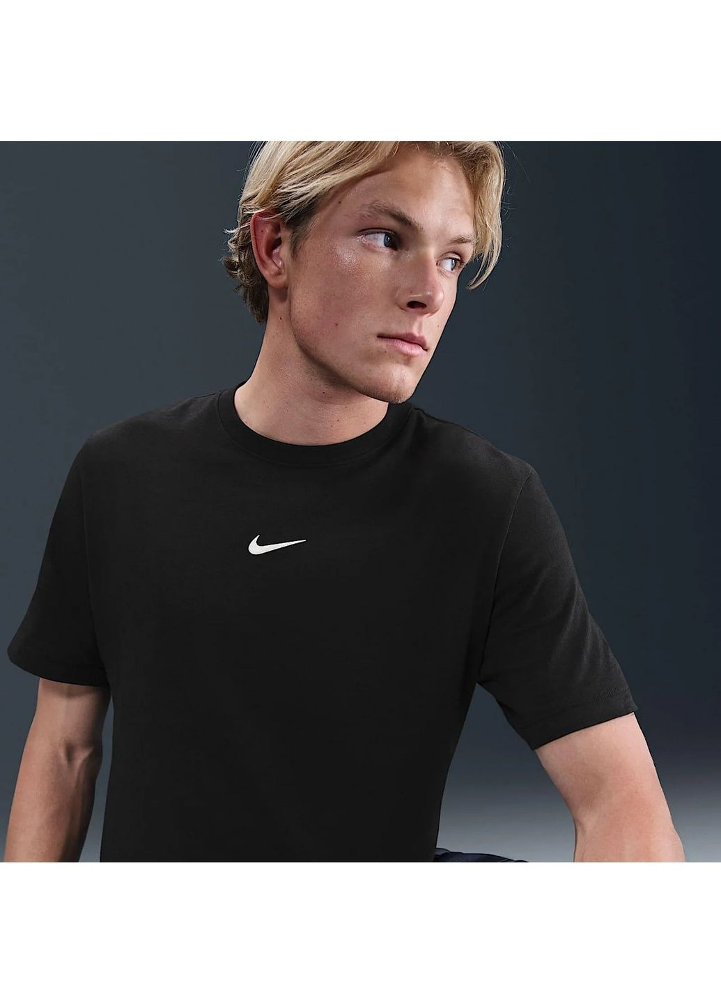 Черная футболка мужская sportswear t-shirt black Nike