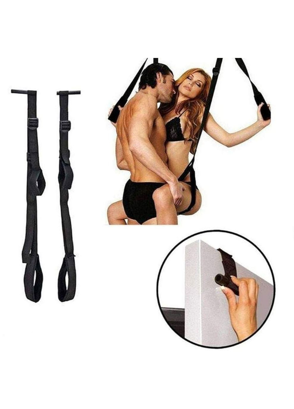 Секс-гойдалка із кріпленням на двері, чорні, One Size Star Night (368876063)