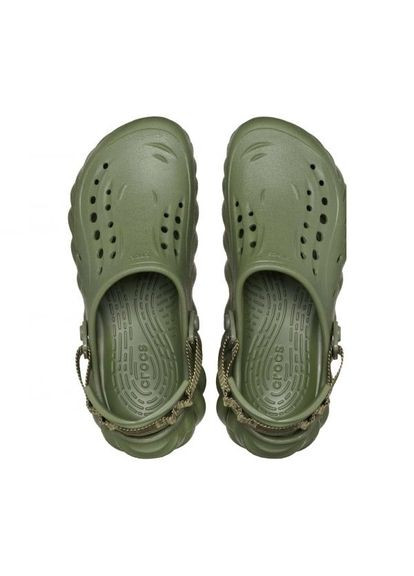 Зеленые сабо echo clog army m7w9-39-25.5 см 207937 Crocs