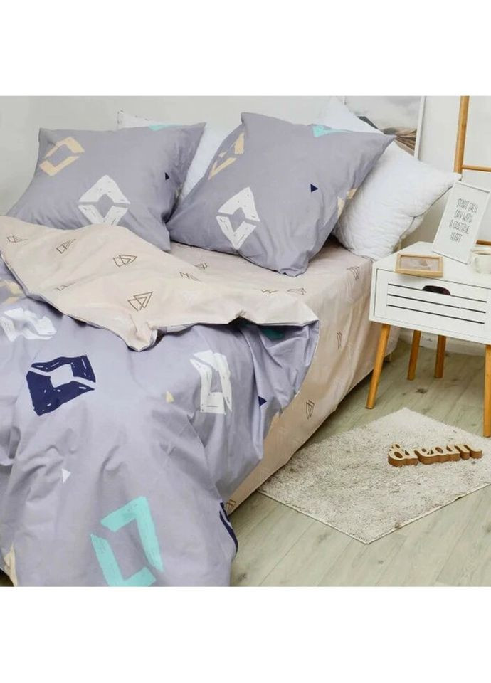 Постельное белье полуторне Ранфорс 20106-1-5 210х143 см Viluta (336327819)