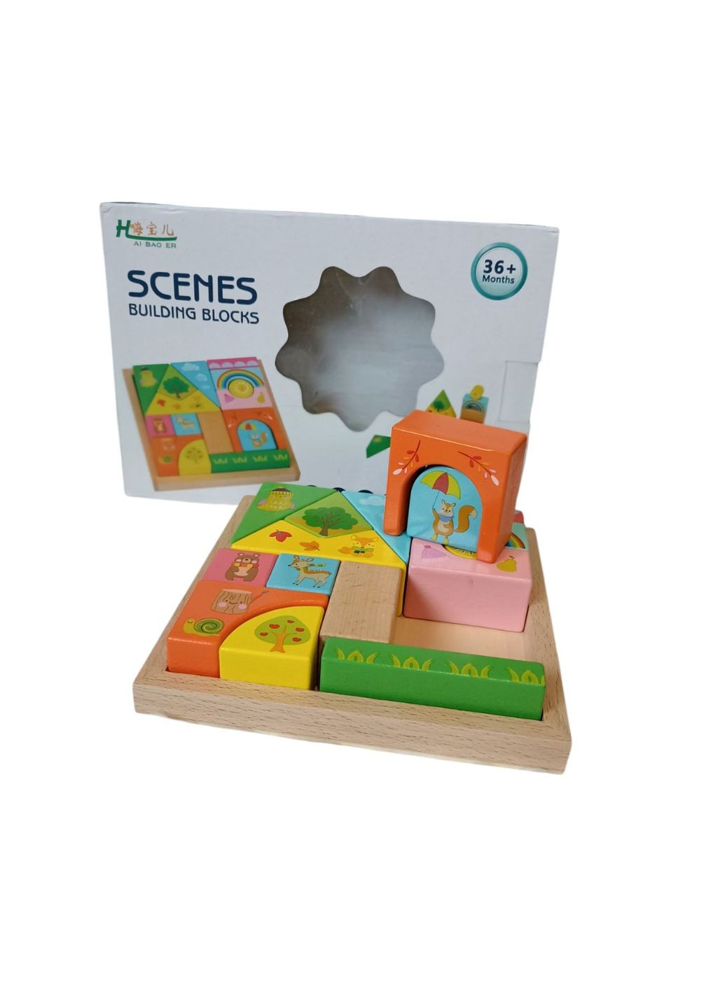 Конструктор деревяний No Brand (340489454)