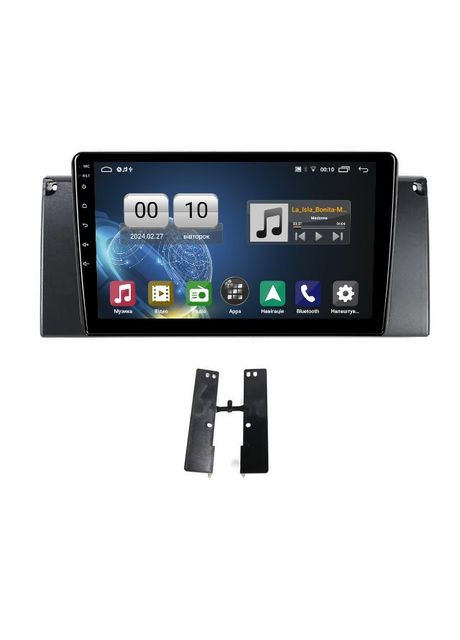 Штатна магнітола серії Q1 під Bmw X5 (E53) 1999-2006 (W1) 9 дюймів QIV (361125741)