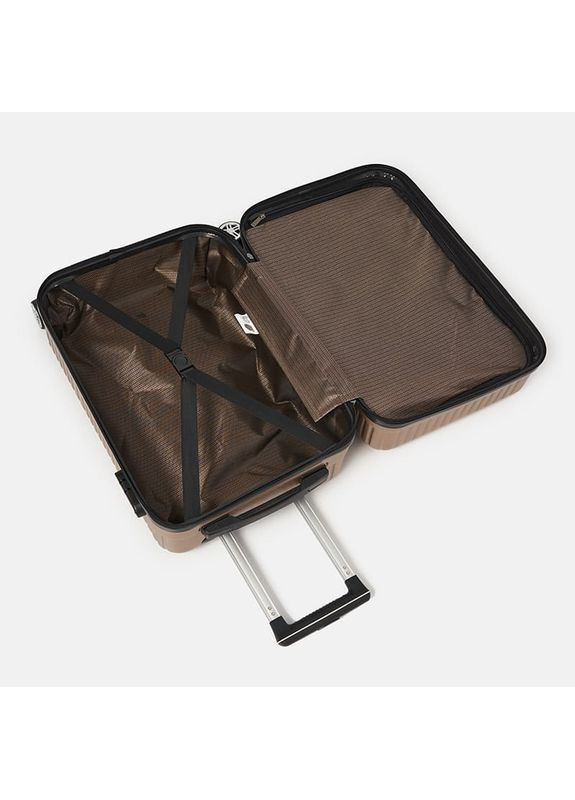 Чемодан маленький 4 колеса T1ABS600gold-M Ricco Grande (365727757)