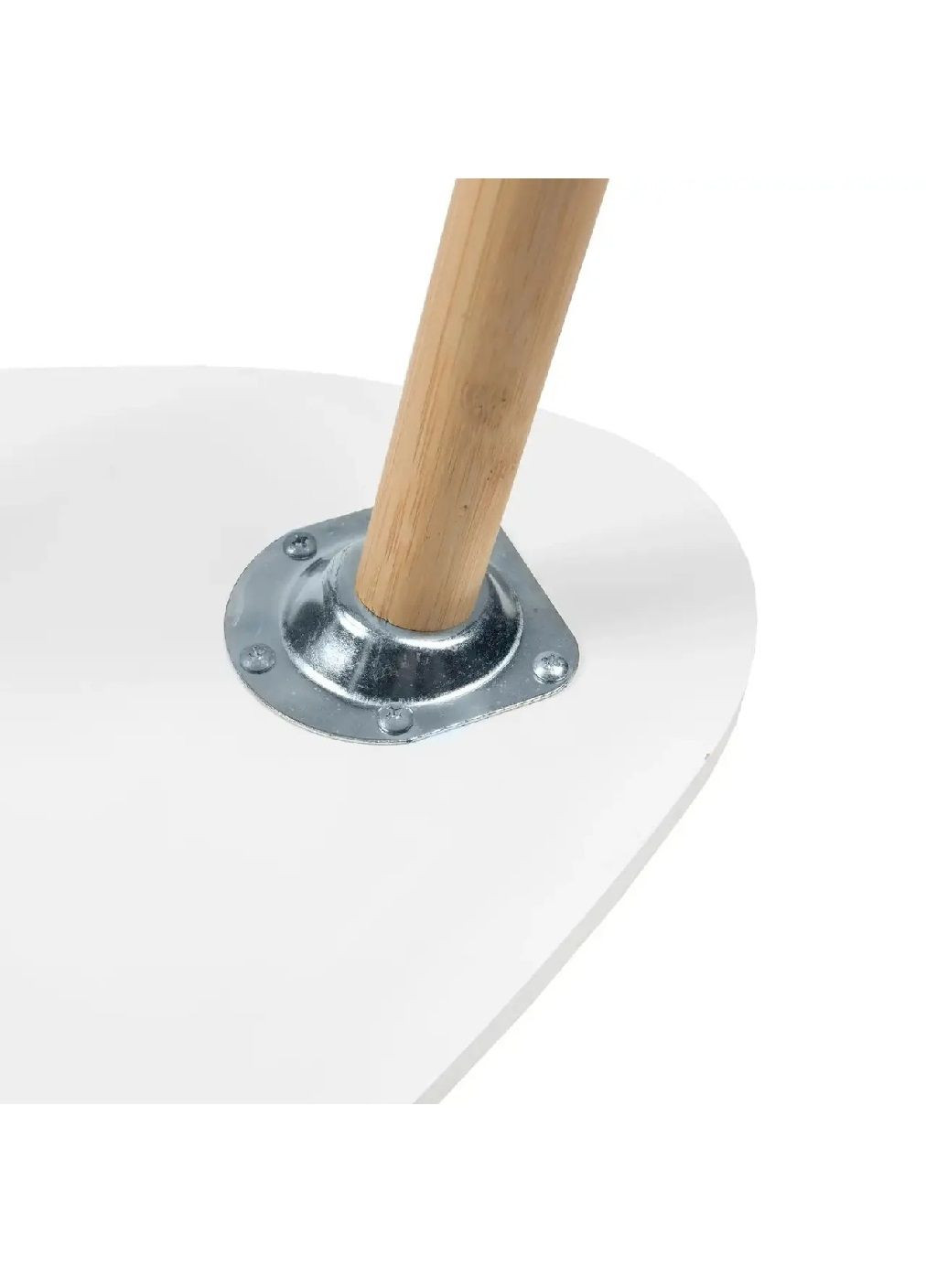 Столик журнальний бамбуковий дерев'яний трикутний у скандинавському стилі на трьох ніжках 46x30x40 см (479711-Prob) Unbranded (322895704)