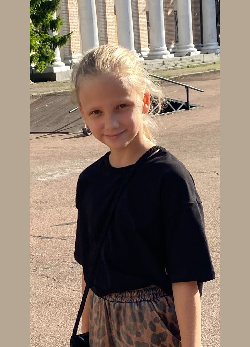 Чорна футболка оверсайз No Brand