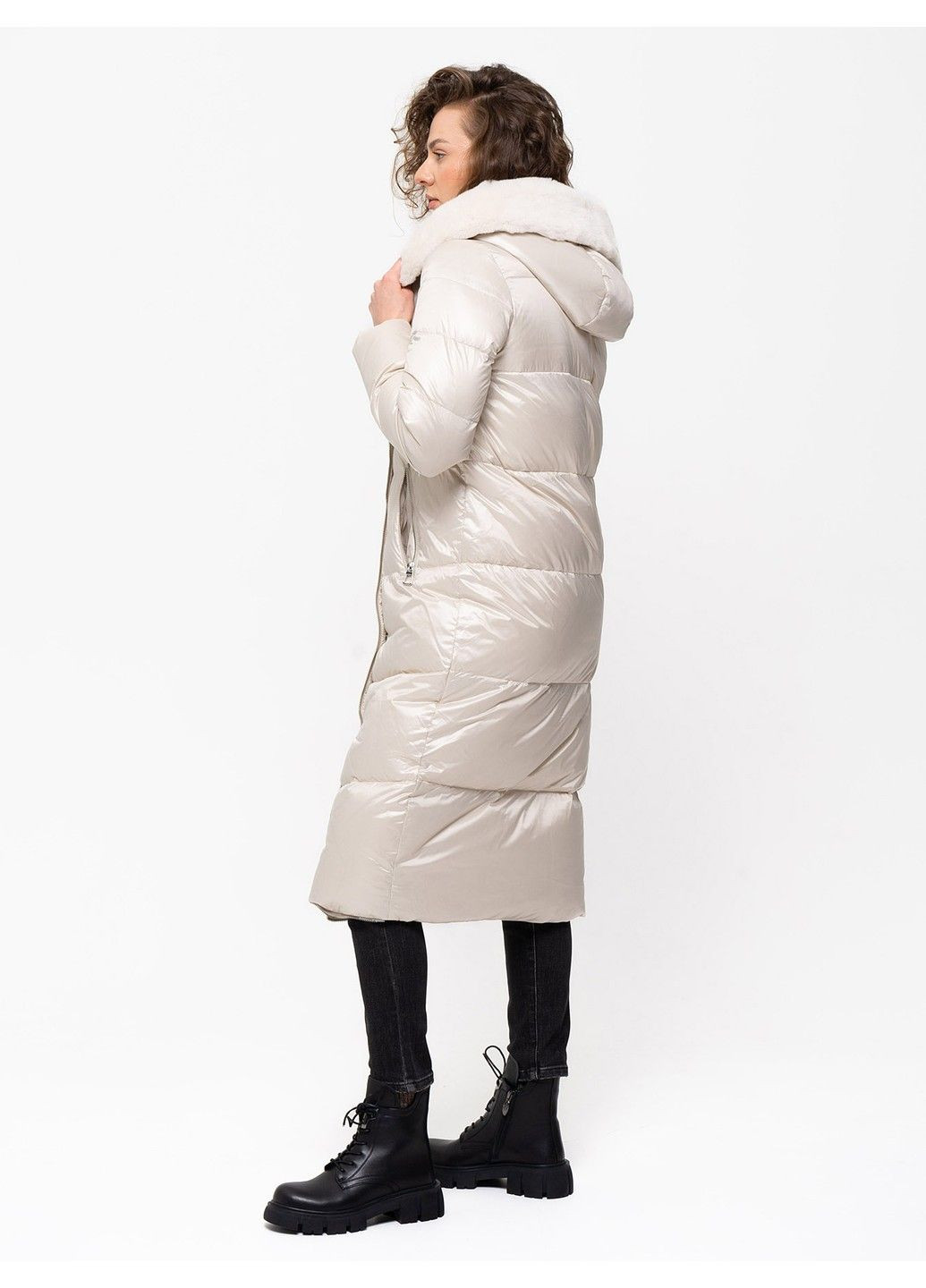 Молочная зимняя пальто 21 - 18117 Vivilona