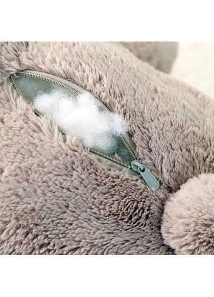 Мягкая игрушка Заяц 80 см, плюшевая игрушка для детей, зайчик с ушами и бантиком Fun Cat (361679179)